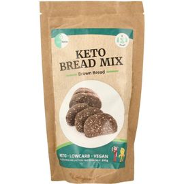 Go-Keto Go-Keto Brood bak mix bruin brood keto koolhydraatarm (245g)