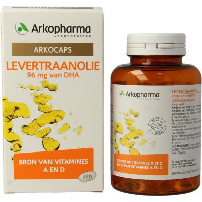Arkocaps Levertraanolie (220ca) 220ca