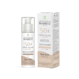 Laboratoires de Biarritz Laboratoires de Biarritz Suncare ivory tinted face suns creen SPF50 (50ml)