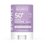 Laboratoires de Biarritz Suncare sport purple sunscreen stick SPF50+ (12g) 12g thumb