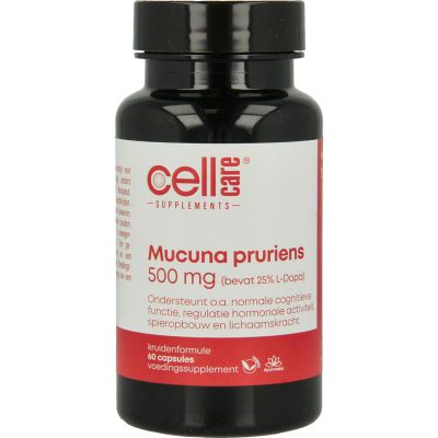 CellCare Mucuna pruriens 500mg (25% L-d opa) (60ca) 60ca