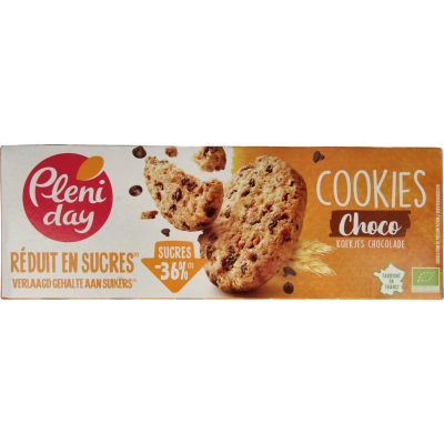 Pleniday Chocolate chip cookies minder suiker bio (180g) 180g