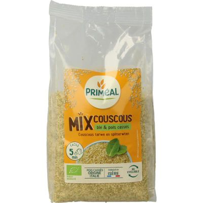 Priméal Couscous tarwe spliterwten bio (400g) 400g