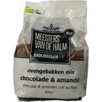 De Halm Ovengebakken mix chocolade en amandel bio (400g) 400g thumb