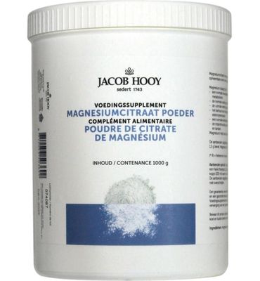 Jacob Hooy Magnesiumcitraat poeder 1000gr null