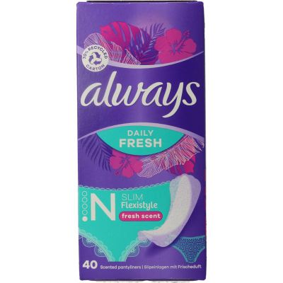 Always Inlegkruisjes daily protect fr esh & scent (40st) 40st