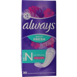 Always Always Inlegkruisjes daily fresh norm aal & scent (30st)