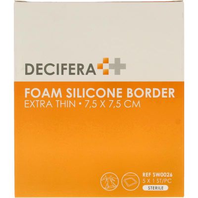Decifera Foam border 7.5 x 7.5cm (5st) 5st