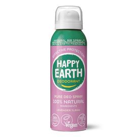 Happy Earth Happy Earth Natuurlijke deo natural air sp ray lavender ylang (100ml)