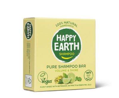 Happy Earth Shampoobar volume & shine (70g) 70g