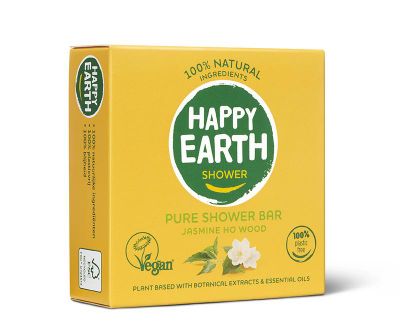Happy Earth Showerbar jasmine ho wood (90g) 90g
