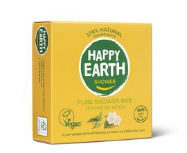 Happy Earth Happy Earth Showerbar jasmine ho wood (90g)