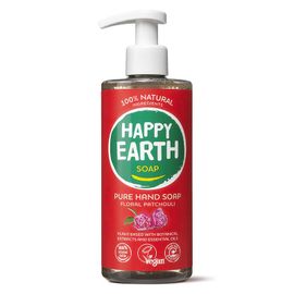 Happy Earth Happy Earth Handzeep floral patchouli (300ml)
