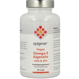 Epigenar Epigenar Vegan omega-3 algenolie (60vc)