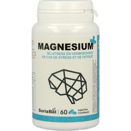 Soria Bel Soria Bel Magnesium plus bio-actief (60tb)