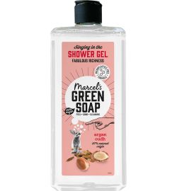 Koopjes Drogisterij Marcel's Green Soap Shower gel Argan & Oudh aanbieding