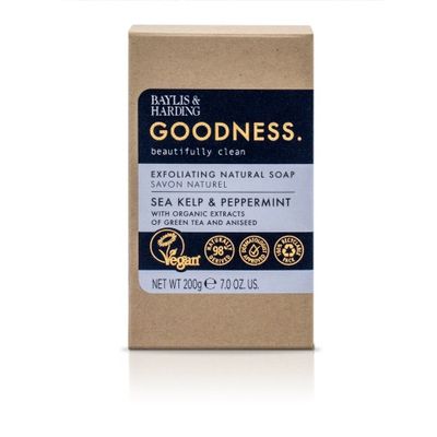 Baylis & Harding Soap goodness sea kelp & peppe rmint (200g) 200g