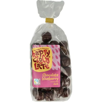 Happy Chocolate Blueberry pure chocolade bio (200g) 200g