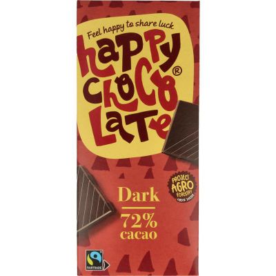 Happy Chocolate Puur 72% bio (85g) 85g