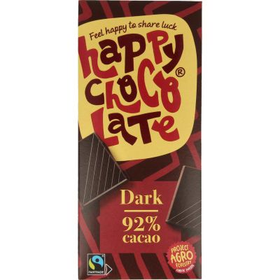 Happy Chocolate Puur 92% bio (85g) 85g