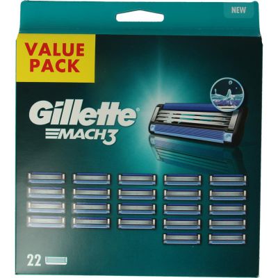 Gillette Mach 3 base scheermes (22st) 22st