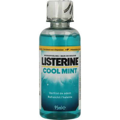 Listerine Mondwater coolmint mini (95ml) 95ml