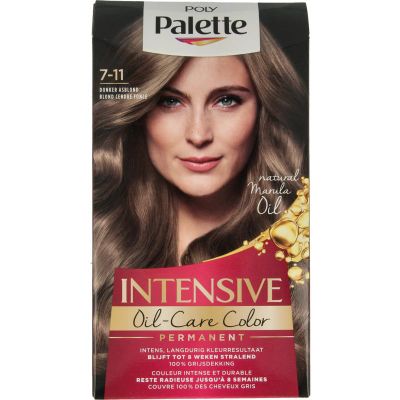 Poly Palette Haarverf 7-11 donker asblond (1set) 1set