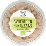 Nice & Nuts Cashewnoten zonder zeezout ger oosterd bio (175g) 175g thumb