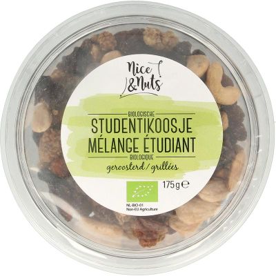 Nice & Nuts Studentikoosje geroosterd bio (175g) 175g