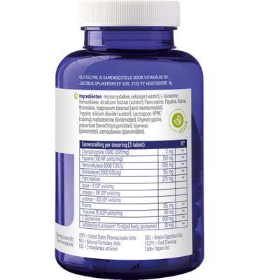 Vitakruid Glutazyme® (180 tabletten) null