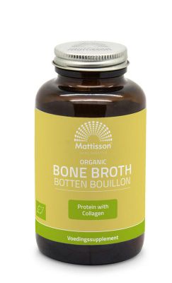 Mattisson Organic beef bone broth bio (180ca) 180ca