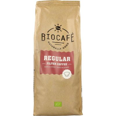 Biocafé Flilter koffie regular bio (500g) 500g