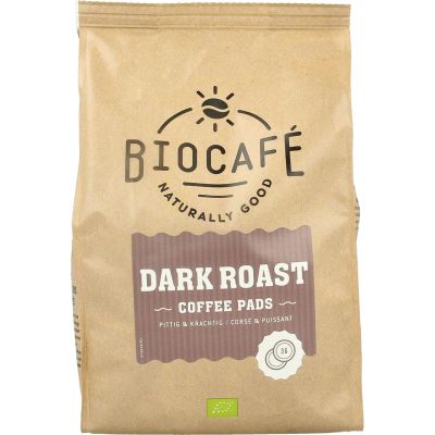 Biocafé Coffee pads dark roast bio (36st) 36st