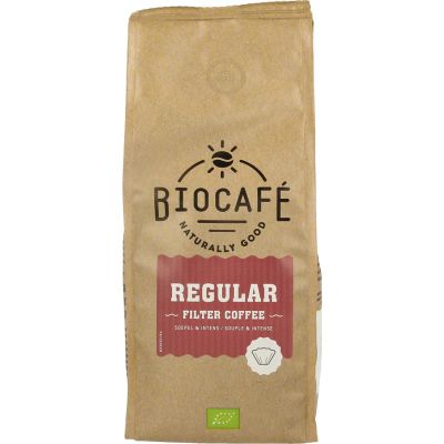Biocafé Filterkoffie regular bio (250g) 250g