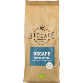 Biocafé Biocafé Filterkoffie cafeinevrij bio (250g)
