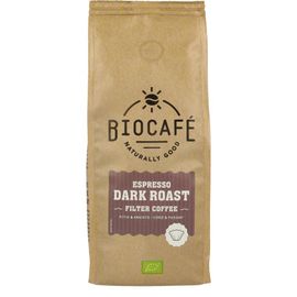 Biocafé Biocafé Filterkoffie espresso dark roa st bio (250g)