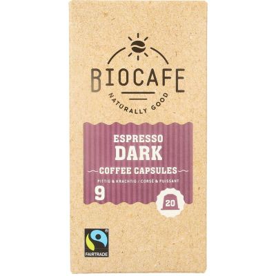 Biocafé Espresso capsules bio (20st) 20st