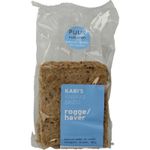 Kari's Crackers Knekkebrod rogge/haver bio (180g) 180g thumb