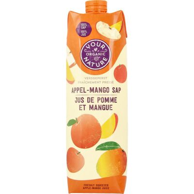 Your Organic Nature Appel mango sap bio (1000ml) 1000ml