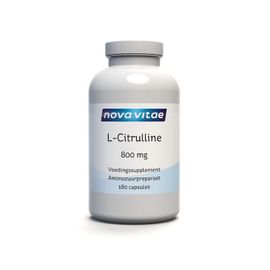 Nova Vitae Nova Vitae L-Citrulline 800mg (180ca)