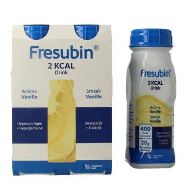 Fresubin 2Kcal drink vanille (4st) 4st
