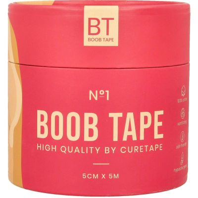 Curetape Boobtape no 1 incl. nipple cov ers 5cm x 5m beige (1st) 1st