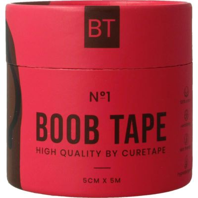Curetape Boobtape no 1 incl. nipple cov ers - 5cm x 5m blac (1st) 1st