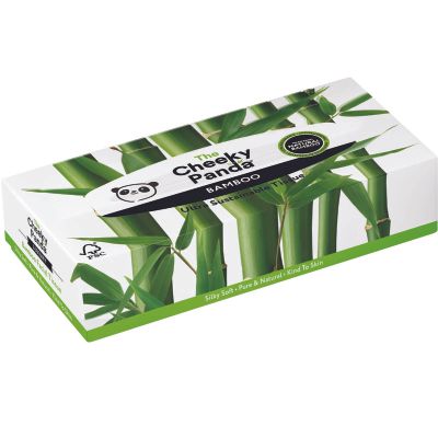 The Cheeky Panda Bamboo tissues box 3laags (80st) 80st