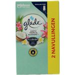 Glade Touch & fresh navul duo exotic tropical blossoms (2x10ml) 2x10ml thumb