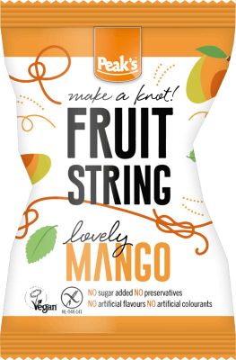 Peaks Fruit string mango glutenvrij (14g) 14g