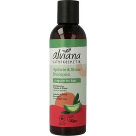 Alviana Alviana Shampoo hydrate en shine voor beschadigd haar (200ml)