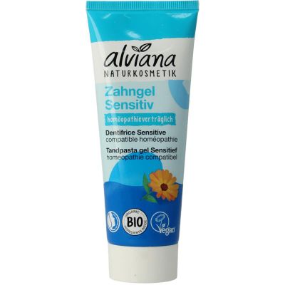 Alviana Tandpasta gel sensitief (75ml) 75ml