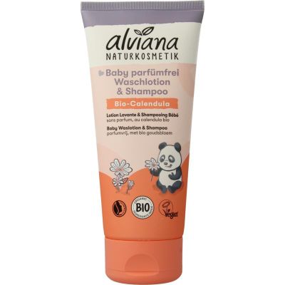 Alviana Baby waslotion en shampoo (200ml) 200ml