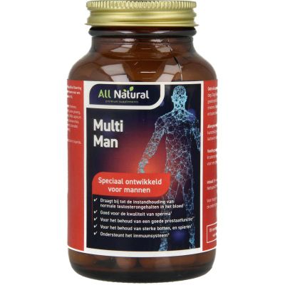All Natural Multi man (90ca) 90ca